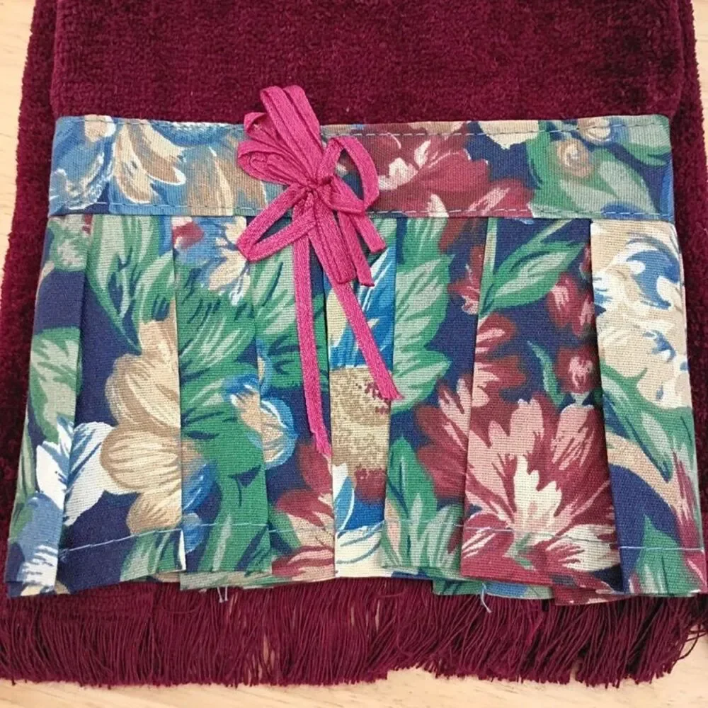 NEW Beautiful 100% Cotton 3 Piece Hand Towel Set Colorful Country Decor